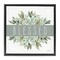 Stupell Industries Blessed Cottage Florals Framed Floater Canvas Wall Art Design by Leslie Trimbach